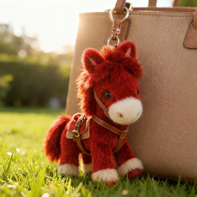 PonyTata Plüschpony-Taschenanhänger & Schlüsselanhänger