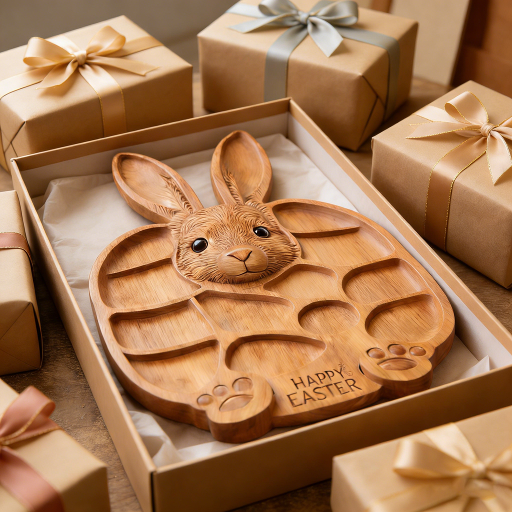 🐰💕Osterhasen-Holz-Charcuterie-Brett