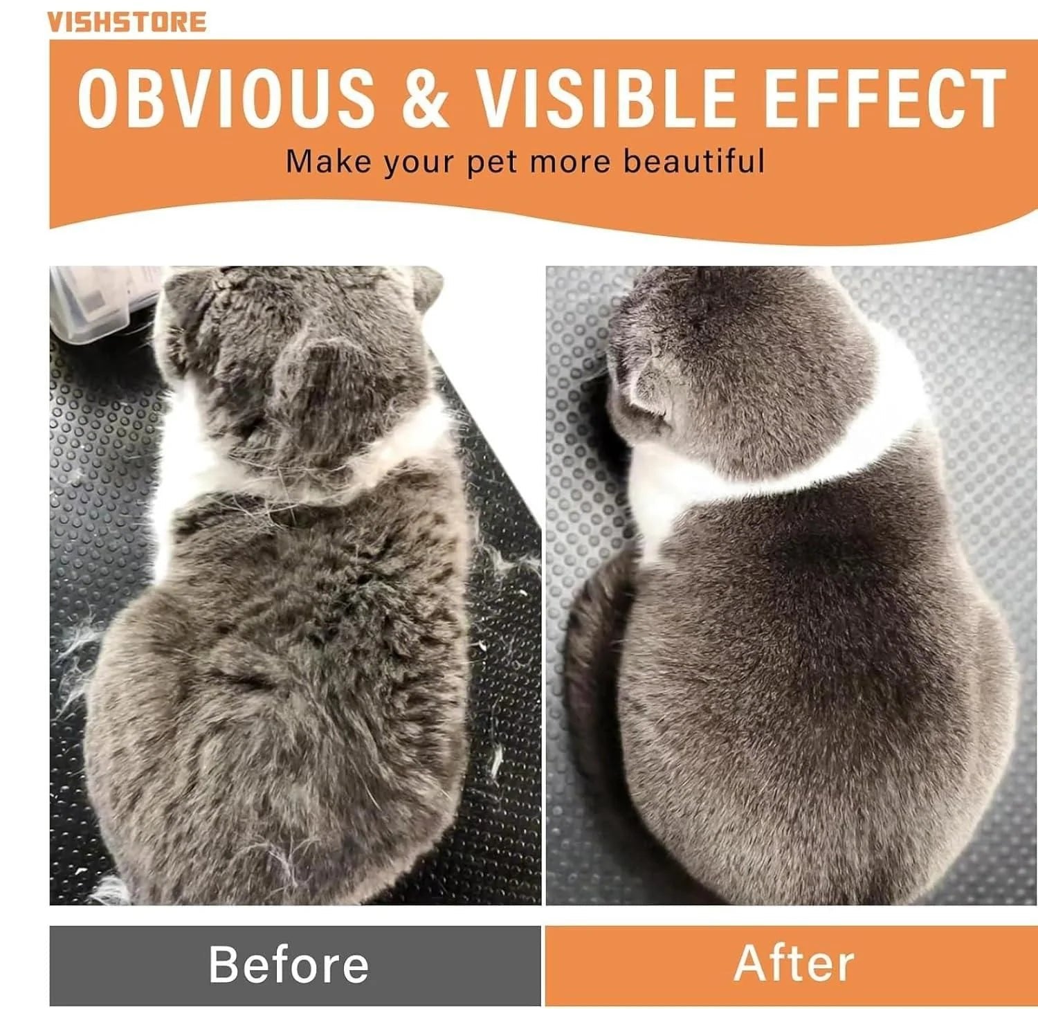 🔥 🐕🐱 3 in 1 Haustier Grooming Dampfbürste für Hunde/Katzen