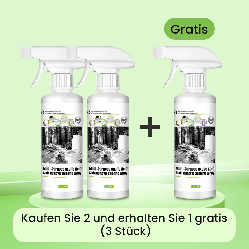 🔥Neujahrsangebot🌿Mehrzweck-Oxalsäure-Fleckenentfernungsspray🔥Kaufen Sie 2 und erhalten Sie 3 gratis✨