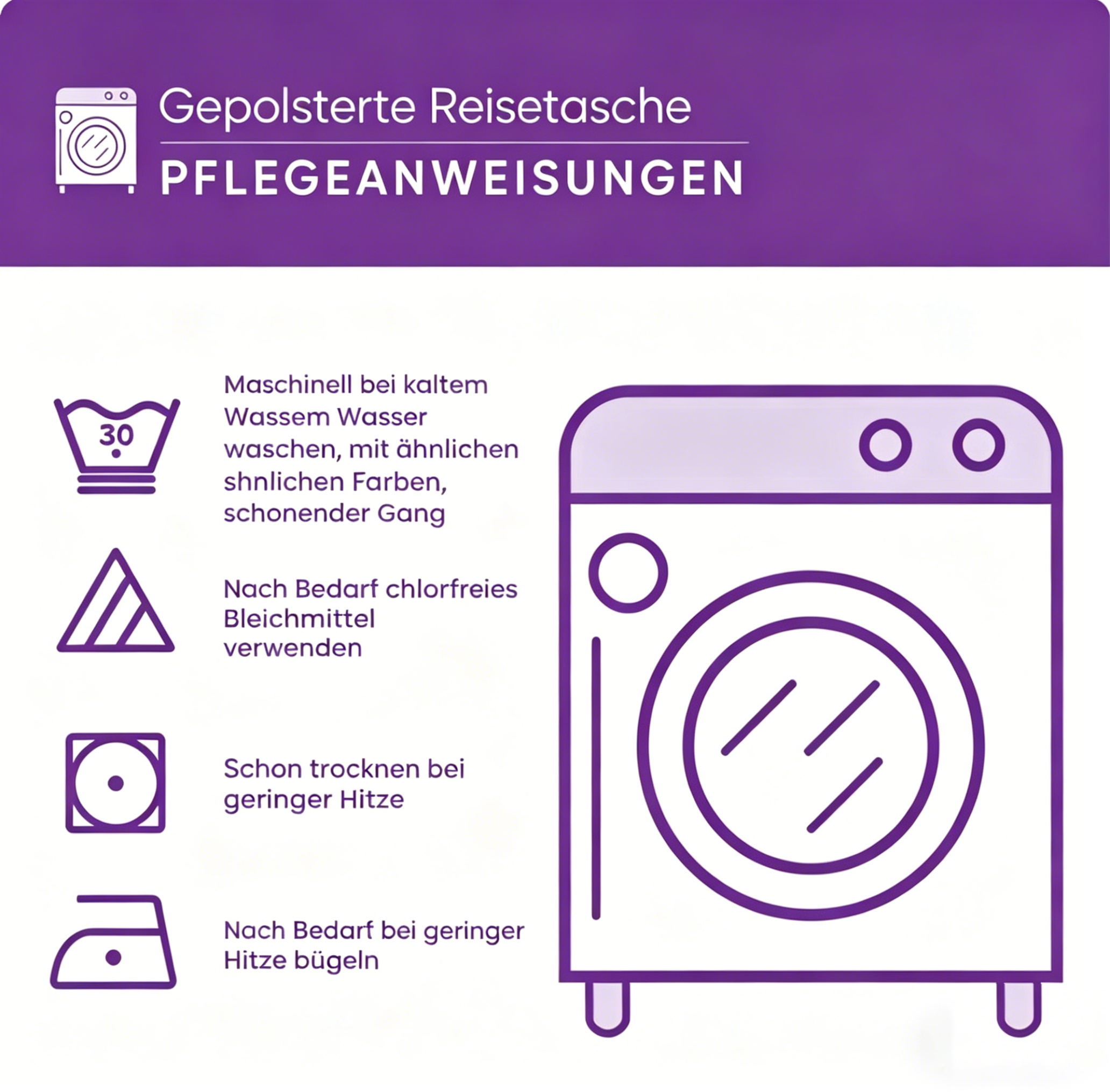 Gesteppte Reisetasche „Hippie Journey“
