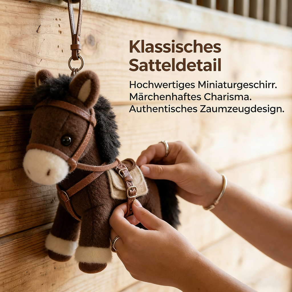 PonyTata Plüschpony-Taschenanhänger & Schlüsselanhänger